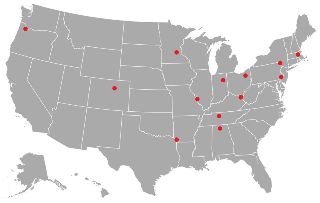 Rubber factory map