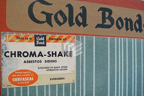 Asbestos Cement siding Sample