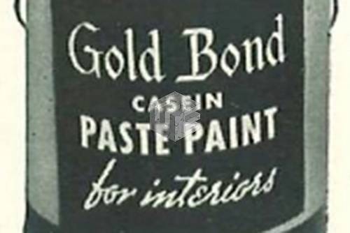 Gold Bond Paste Paint with Asbestos