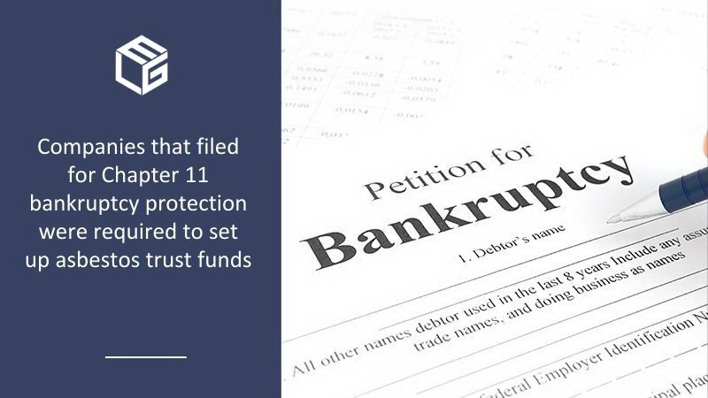 Asbestos companies bankruptcy