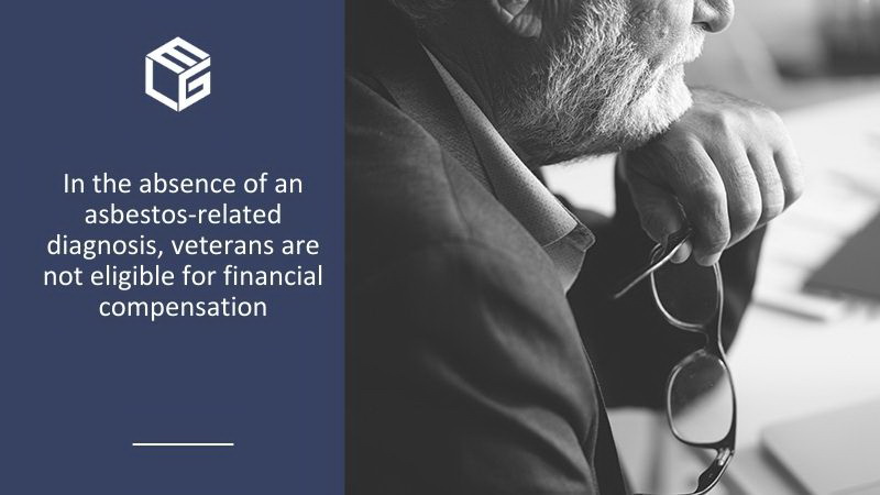 Veterans without a proper diagnosis are not eligible for financial compensation