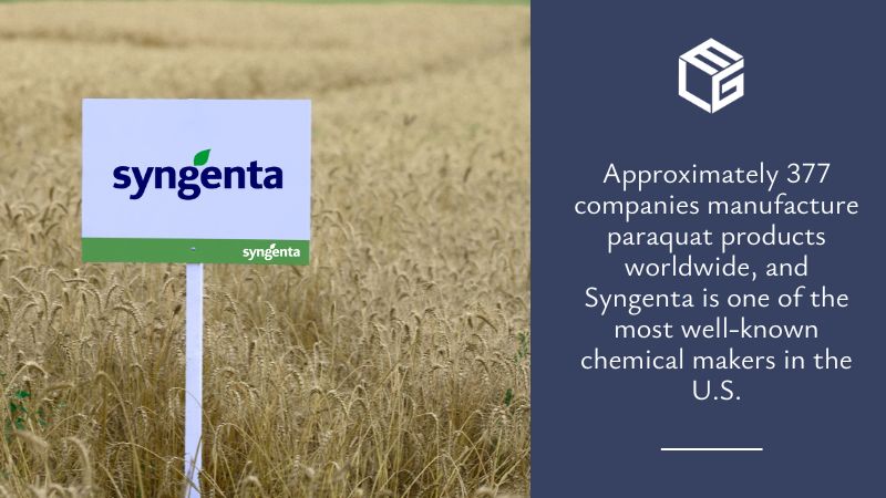 Syngenta is a well-known chemical maker