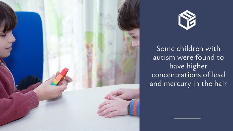 Higher concentrations of lead and mercury found in children with autism's hair