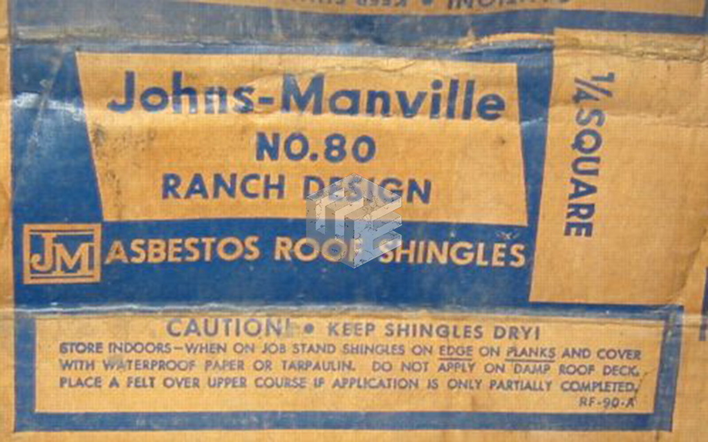 Asbestos Roof Shingles