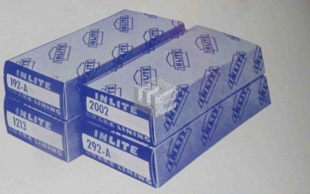 Inlite Brake Linings in Package