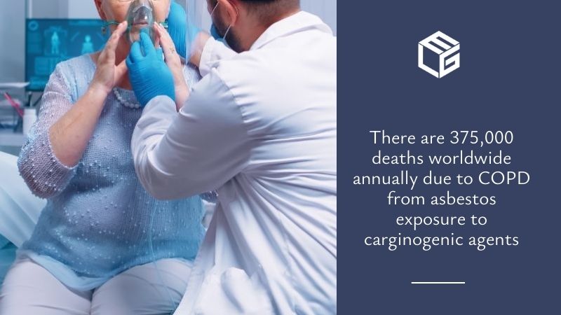 Chronic bronchitis due to asbestos exposure video