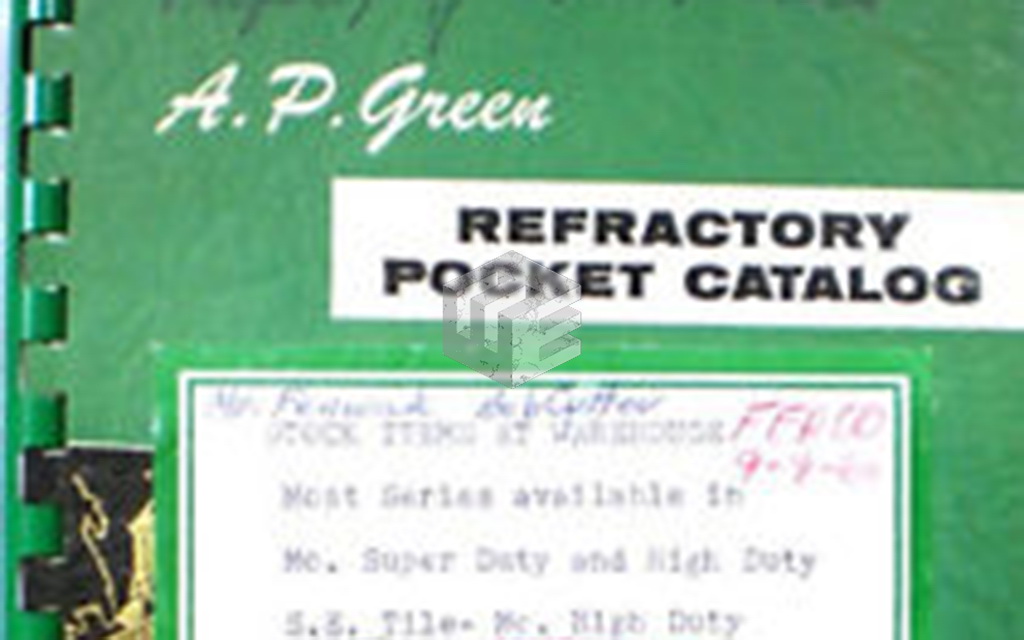 Refractory Pocket Catalog